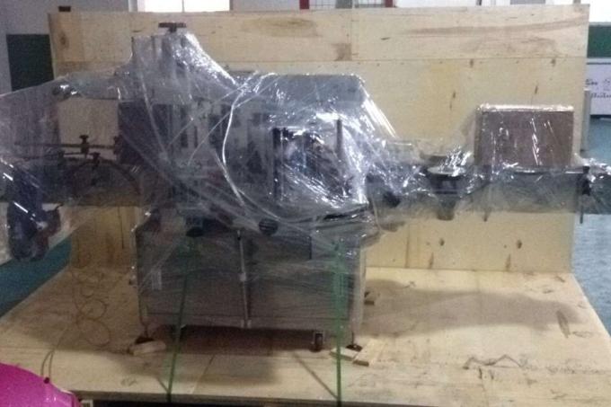 آلة وضع العلامات من سبائك الألومنيوم مقابل قارورة للزجاجة المستديرة ، آلة وضع العلامات الصناعية