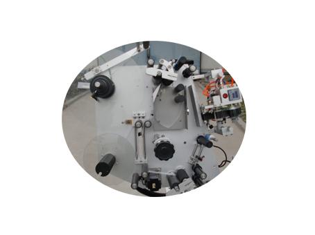 10 مللي آلة وسم زجاجة صغيرة مع ملصق تسمية طبقة مزدوجة