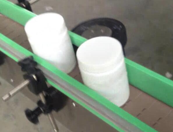 آلة وضع العلامات على الزجاجات الدائرية ، آلة تعبئة الزجاجات ووضع العلامات لوعاء السكر