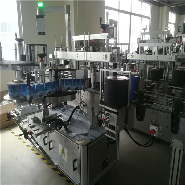 آلة لصق الملصقات ذاتية اللصق للمواد الكيميائية ، عصا زجاجة بلاستيكية مائية 3 ملصقات