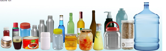 زجاجة مستديرة أوتوماتيكية مزدوجة الجانب ملصق وضع العلامات على زجاجة البيرة