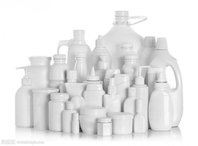 آلة وسم الزجاجات البلاستيكية للمنتجات الكيميائية ، نظام التحكم PLC وشاشة اللمس