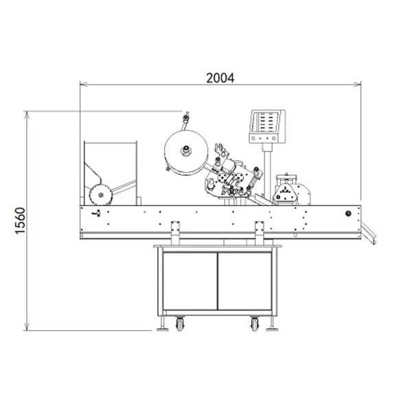 آلة لصق القارورة الأوتوماتيكية الكاملة ذات السرعة العالية للزجاجة الصغيرة
