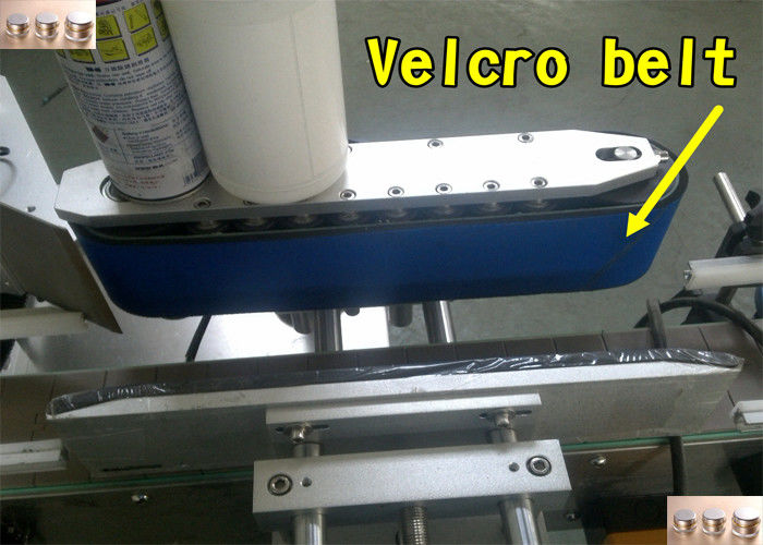 الصين آلة لصق تسمية طلاء الأظافر ل 220V 1.5HP 50 / 60HZ زجاجات مستديرة المورد