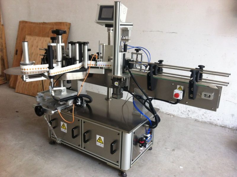 آلة لصق الملصقات المستديرة الصينية التفاف حول مورد قضيب الملصق