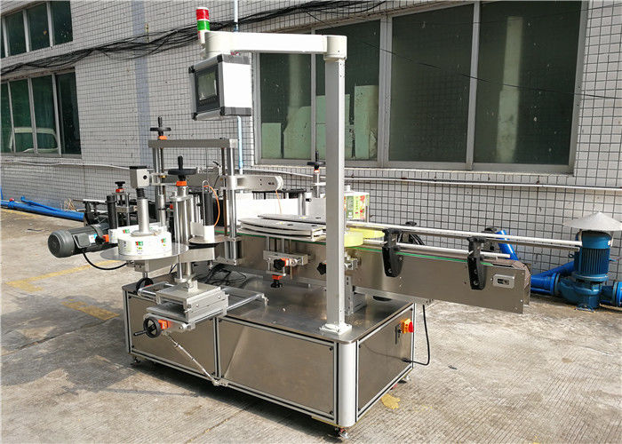 الصين آلة وسم زجاجة الشامبو المسطحة ، آلة الوسم ذاتية اللصق الأمامية والخلفية المورد