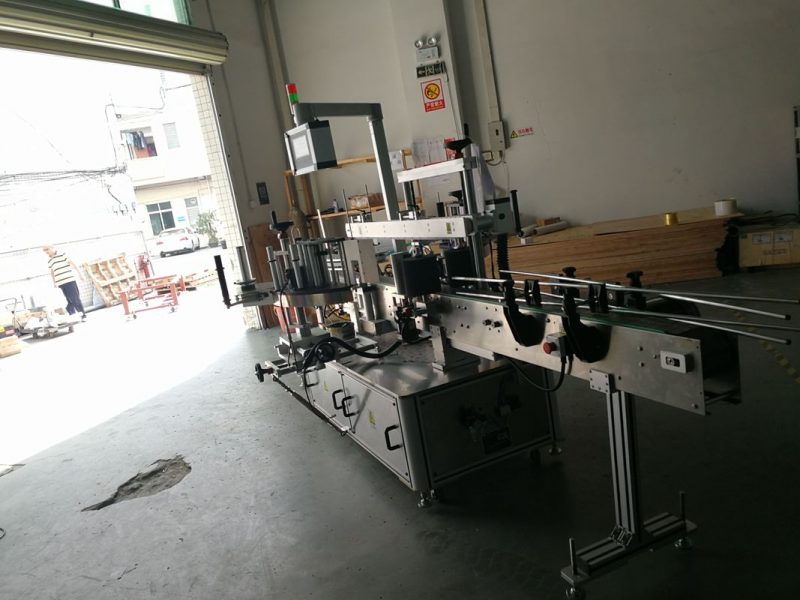 الصين آلة وضع العلامات على زجاجة مستديرة مزدوجة الوجه ، عرض الملصق 190 مم المورد