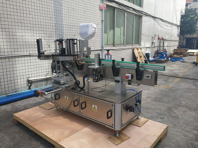 الصين ذاتية اللصق التلقائي جولة زجاجة ملصق آلة وسم التحكم PLC المورد