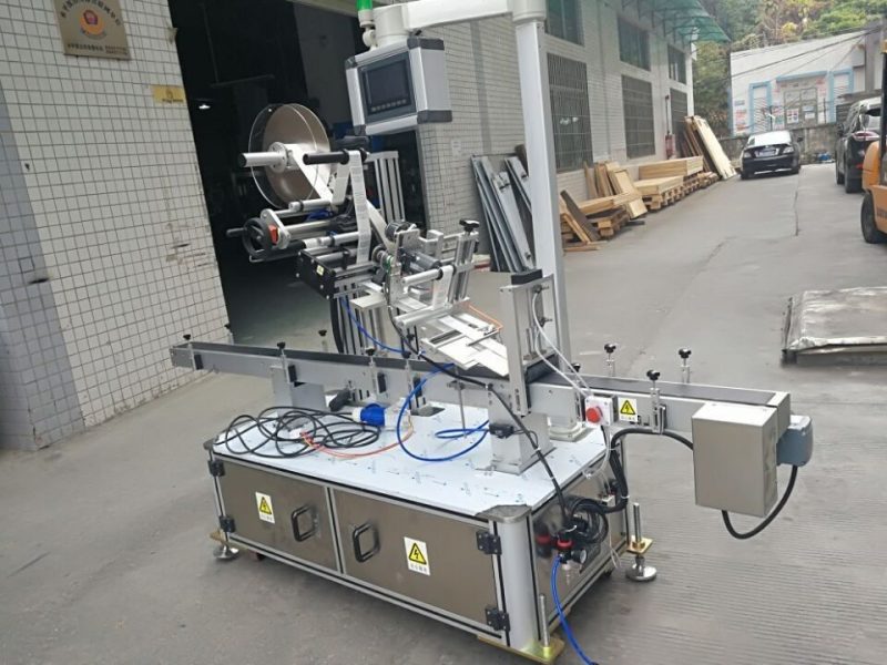 الصين آلة لصق أعلى الملصق للحصول على فوهة الحقيبة الكهربائية مدفوعة نوع المورد