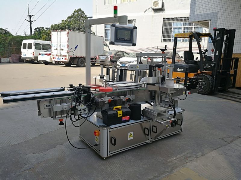 الصين زجاجة شامبو مزدوجة الجانب آلة لصق لزجة المورد التلقائي الكامل